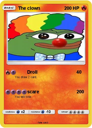 Pokemon The clown