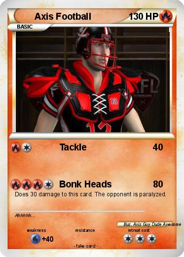 Pokemon Axis Football