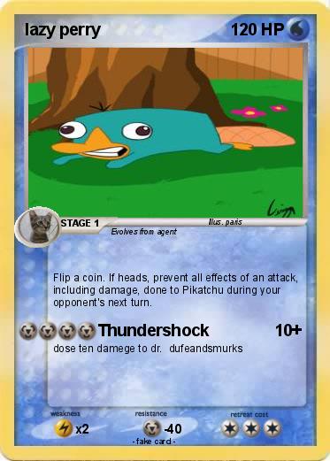 Pokemon lazy perry