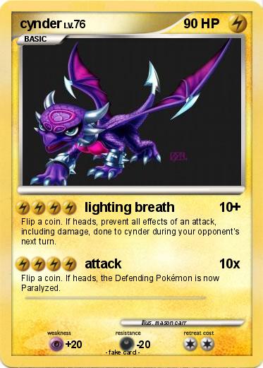 Pokemon cynder