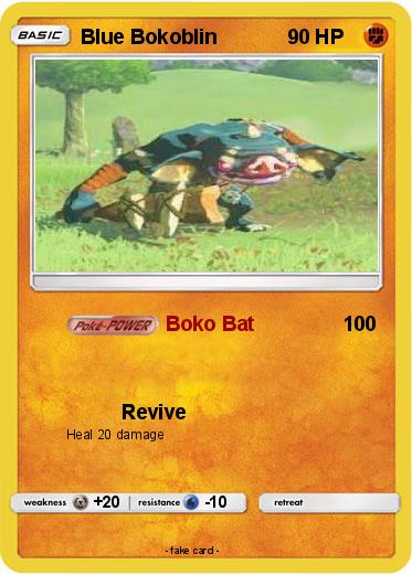 Pokemon Blue Bokoblin