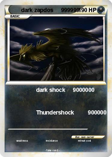 Pokemon dark zapdos     999999