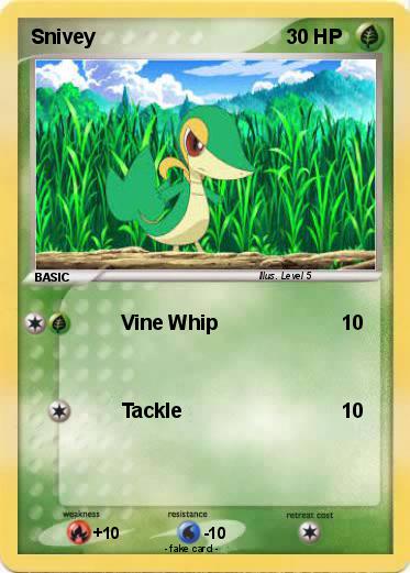 Pokemon Snivey