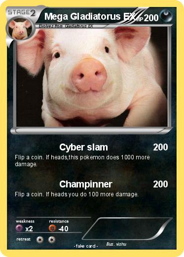Pokemon Mega Gladiatorus EX
