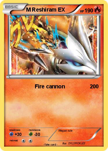 Pokemon M Reshiram EX