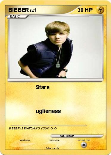 Pokemon BIEBER