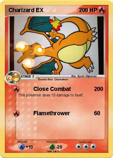 Pokemon Charizard EX