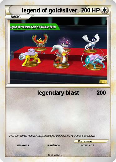 Pokemon legend of gold/silver