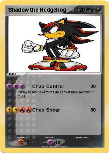 Pokemon Shadow the Hedgehog