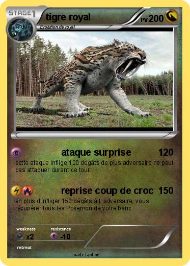 Pokemon tigre royal