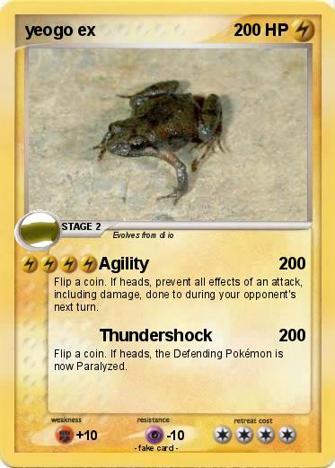Pokemon yeogo ex