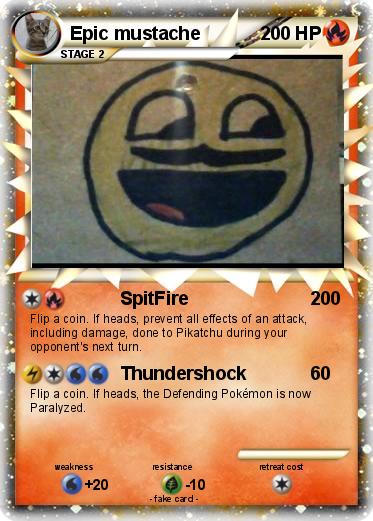 Pokemon Epic mustache