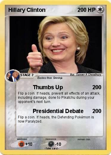 Pokemon Hillary Clinton