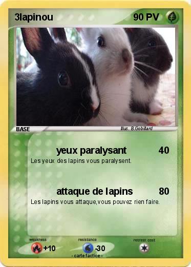Pokemon 3lapinou