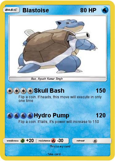 Pokemon Blastoise