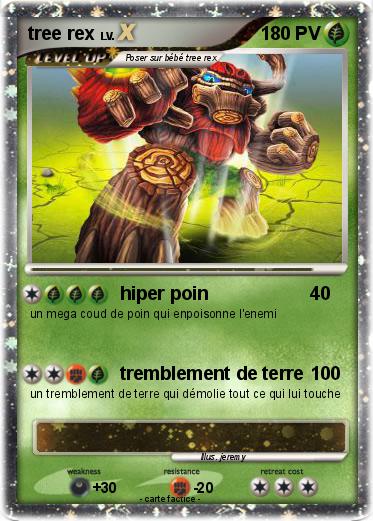 Pokemon tree rex
