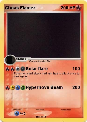 Pokemon Choas Flamez