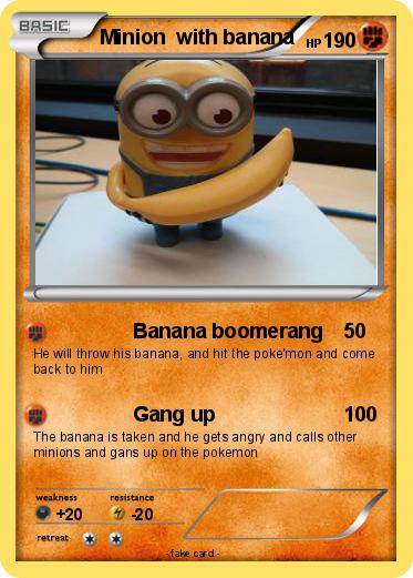Pokemon Minion  with banana
