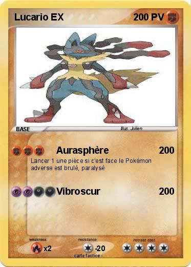 Pokemon Lucario EX