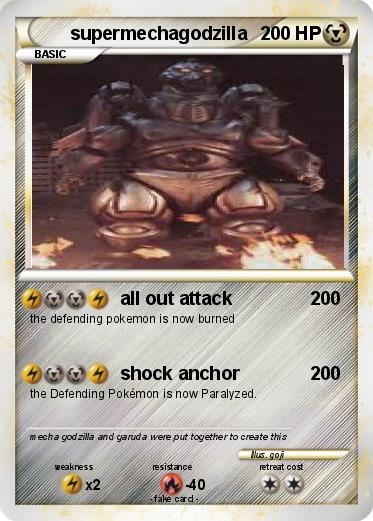 Pokemon supermechagodzilla
