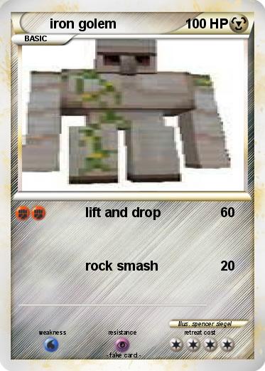 Pokemon iron golem