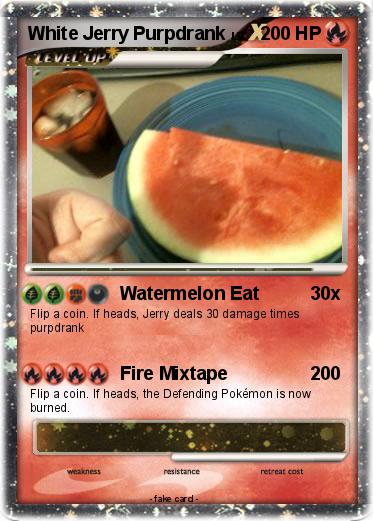 Pokemon White Jerry Purpdrank