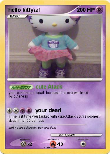 Pokemon hello kitty