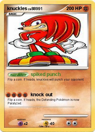Pokemon knuckles