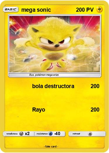 Pokemon mega sonic