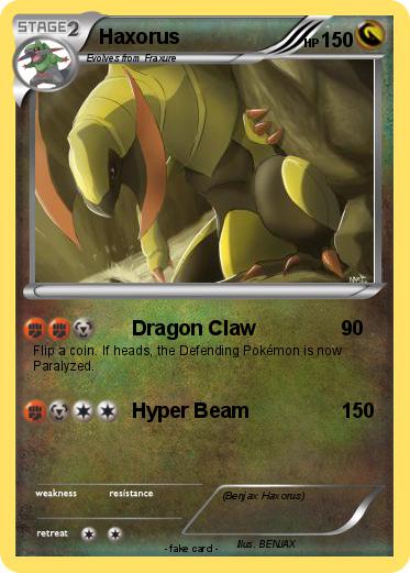 Pokemon Haxorus