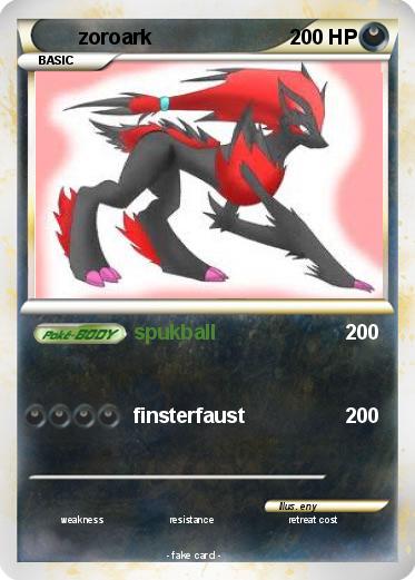 Pokemon zoroark
