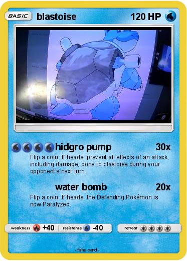 Pokemon blastoise