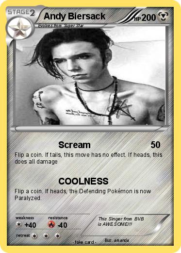 Pokemon Andy Biersack