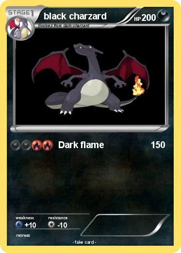Pokemon black charzard