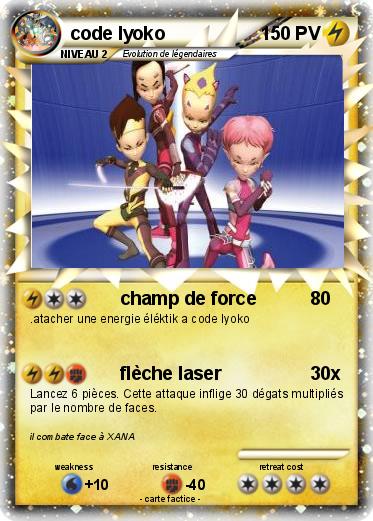 Pokemon code lyoko