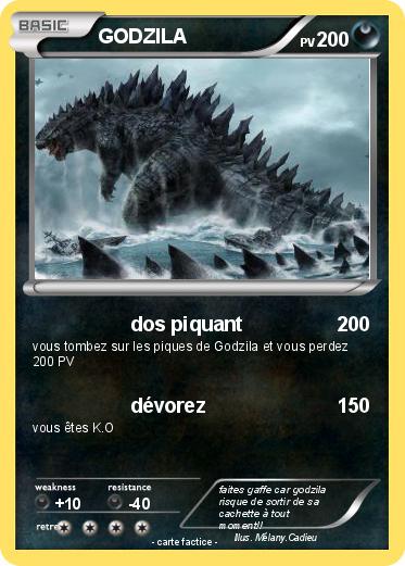 Pokemon GODZILA