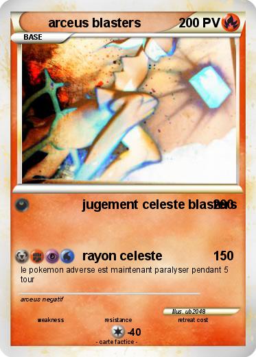 Pokemon arceus blasters