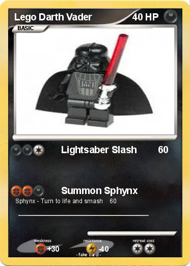 Pokemon Lego Darth Vader