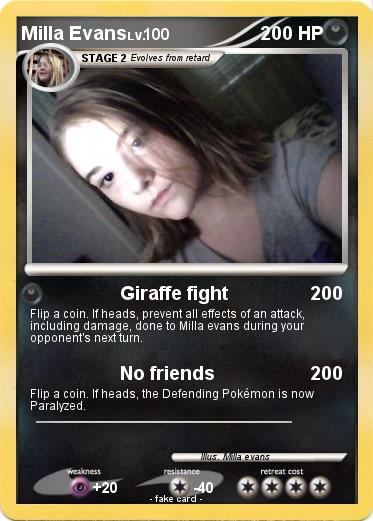 Pokemon Milla Evans