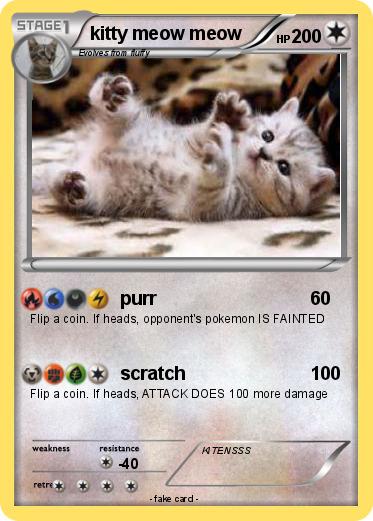 Pokemon kitty meow meow