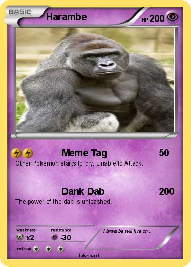 Pokemon Harambe