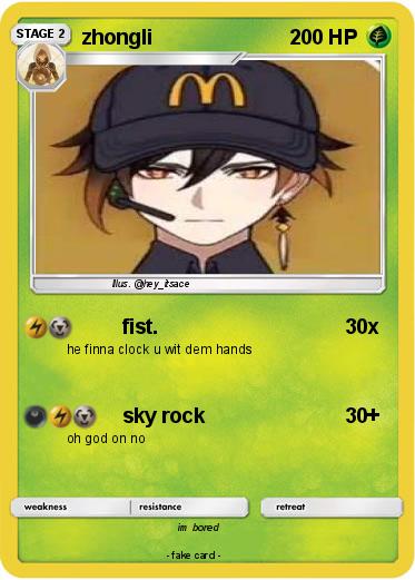 Pokemon zhongli