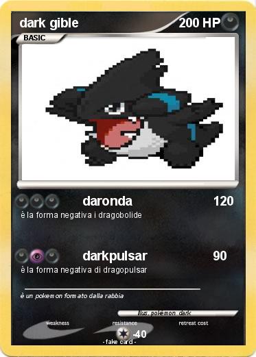 Pokemon dark gible