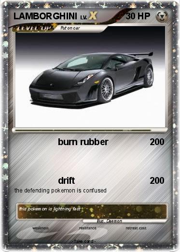 Pokemon LAMBORGHINI