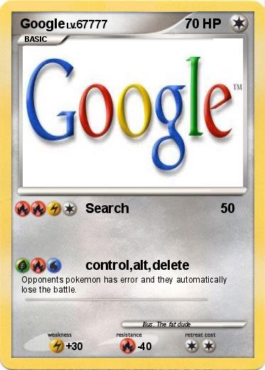 Pokemon Google
