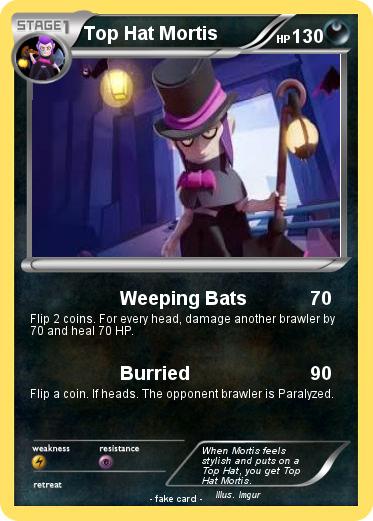 Pokemon Top Hat Mortis