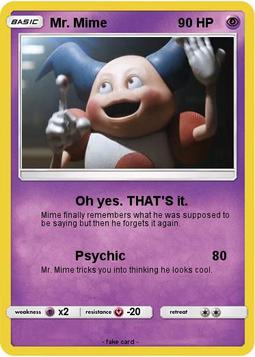 Pokemon Mr. Mime