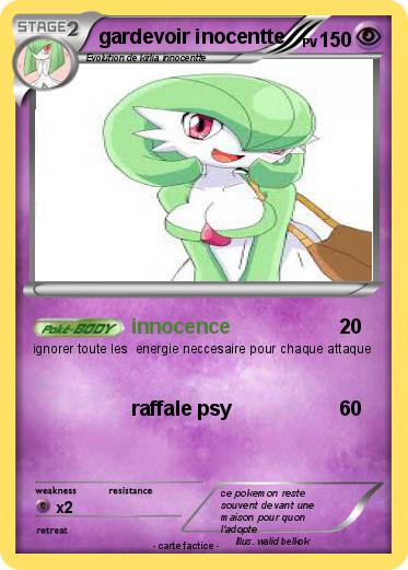 Pokemon gardevoir inocentte