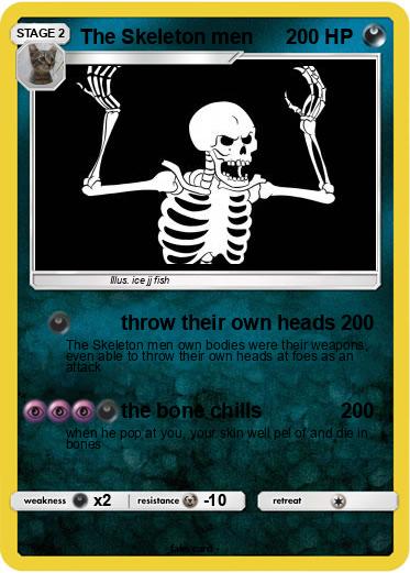 Pokemon The Skeleton men