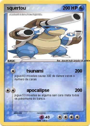 Pokemon squertou